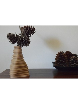 Turansoy Craft Traverten Modern Vazo