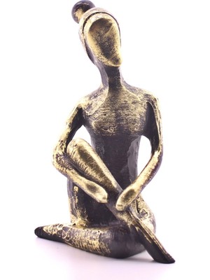 ACS Market Yoga Yapan Kız Eskitme Biblo