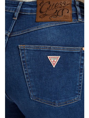 Guess Pop 70S Kadın Denim Pantolon W2BA63D4T82