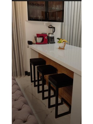 TURGUTSAN MOBİLYA Bar Taburesi Bar Sandalyesi 65 cm Tabure