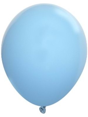 Organizasyon Pazarı 5 Inç Açık Mavi Renk Küçük Boy 100 Lu Dekorasyon Balonu