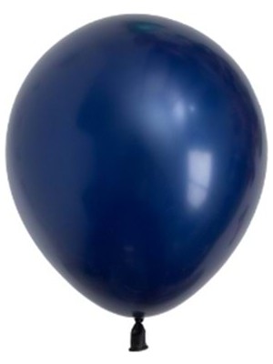 Organizasyon Pazarı 5 Inç Gece Mavisi Renk Küçük Boy 25 Li Dekorasyon Balonu