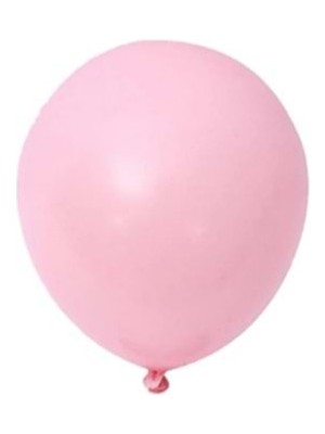 Organizasyon Pazarı 5 Inç Pembe Renk Küçük Boy 50 Li Makaron Dekorasyon Balonu