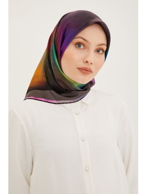 Armine Nostalji Serisi %100 Sura Ipek Eşarp 8927D 04