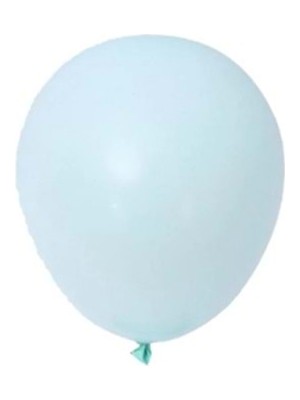 Organizasyon Pazarı 5 Inç Mavi Renk Küçük Boy 25 Li Makaron Dekorasyon Balonu