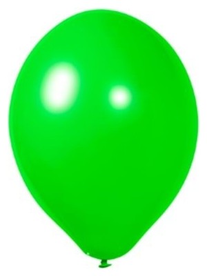 Organizasyon Pazarı 5 Inç Çim Yeşili Renk Küçük Boy 100 Lu Dekorasyon Balonu