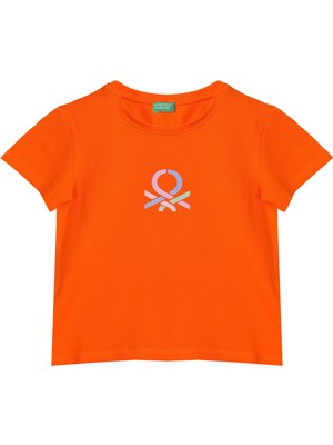 United Colors Of Benetton Kız Çocuk Tshirt BNT-G21242