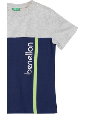 Unıted Colors Of Benetton Erkek Çocuk Tshirt BNT-B21333