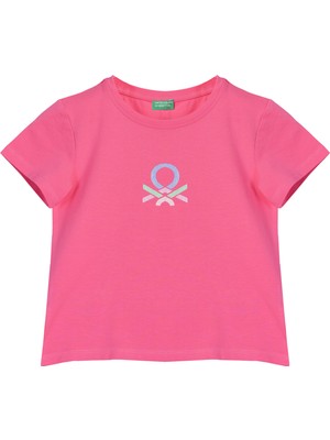 United Colors Of Benetton Kız Çocuk Tshirt BNT-G21242