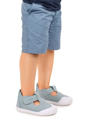 Kiko Kids Elroy İlk Adım Cırtlı Erkek Bebek Günlük Ayakkabı
