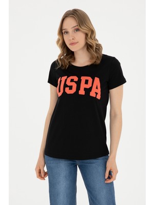 U.S. Polo Assn. GEAN24   Kadın T-Shirt 1804839 Siyah