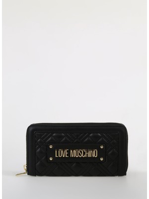 Love Moschino Siyah Kadın 2,5X19X10 cm Cüzdan JC5600PP1ILA0000