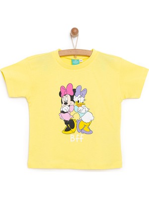 Disney Minnie Mouse Tshirt Kız Bebek