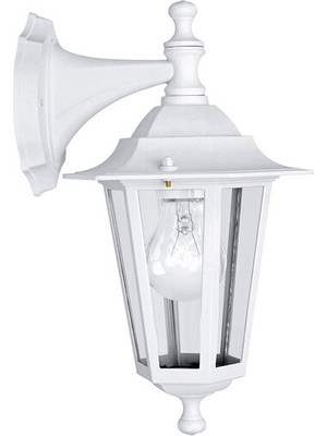 Eglo Laterna 4 Aşağı Bakan Aplik Beyaz