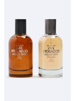 Zara Tobacco Collectıon Rıch Warm Addıctıve Edt + Infınıte Rıch Warm Addıctıve Edp 2x 100ML Erkek Parfümü