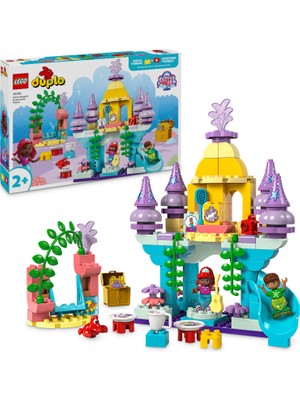 LEGO® DUPLO® │ Disney Ariel’in Sihirli Su Altı Sarayı 10435 - 2 Yaş & Üzeri Çocuklar için Eğitici Oyuncak Yapım Seti (116 Parça)