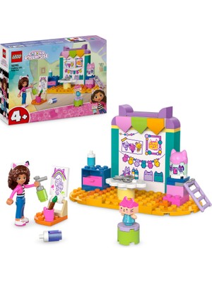 LEGO® Gabby's Dollhouse Karton Yavru Kedi ile El Sanatları 10795 - 4+ Çocuklar için Yaratıcı Oyuncak Yapım Seti (60 Pr)