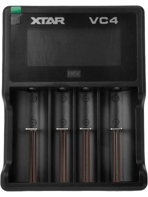 XTAR VC4 Li-Ion Ni-Mh Ni-Cd Pil Şarj Cihazı 5 V Yüksek Performanslı 1 Adet