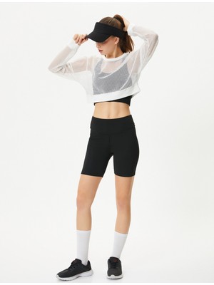 Koton Spor Biker Tayt Yüksek Bel Slim Fit