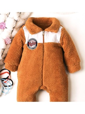 Kidexs Baby Kışlık Peluş Welsoft Tulum Bebek Tulum