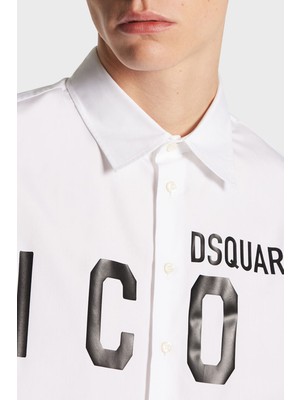 Dsquared2 Pamuklu Regular Fit Gömlek Erkek Gömlek S79DL0026 S36275 100