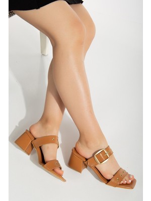 Suins Shoes Suins Avriel Model Kadın Terlik Toka Detaylı Tasarım ile Şık ve Rahat 1.Sınıf Malzeme