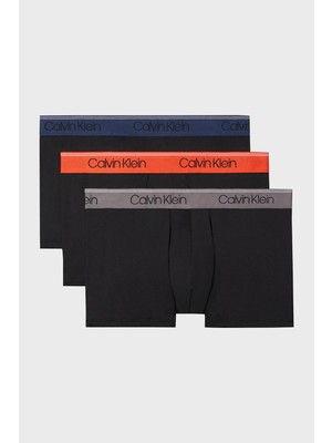 Calvin Klein Logolu Streç 3 Pack Boxer 000NB2569AN33 Erkek Boxer 000NB2569A N33