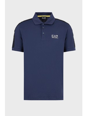 Ea7 Pamuklu Regular Fit Polo Yaka T Shirt Erkek Polo Yaka T Shirt 3DPF23 PJ02Z 0554