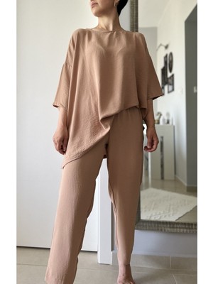 Sobasic Keten Viskon Comfort İkili Takım - Bisküvi