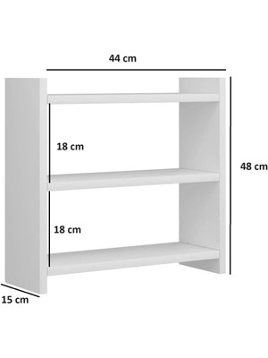 Hızlı All Baharatlık Standı, Baharatlık Seti, Ahşap Baharatlık Standı, Mutfak Rafı, Tezgah Üstü Raf, %100 Mdf