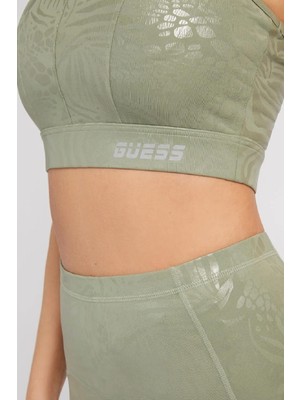 Guess Microfiber Kadın Aktif Top V2GP03MC04X