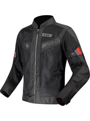 LS2 Blade Air Mont Siyah-Kırmızı Yüksek Hava Akışı Sağlayan Dayanıklı Malzeme ile