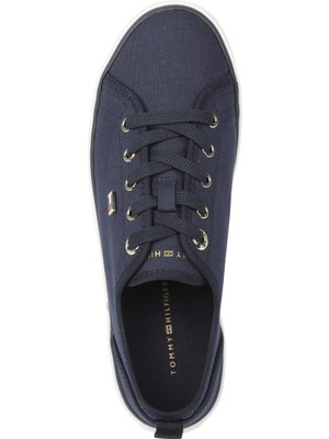 Tommy Hilfiger Lacivert Kadın Sneaker FW0FW08063DW6