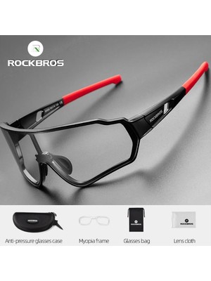 Chaoduo Shop NO.10111 Stili Rockbros Uvotokromik Bisiklet Gözlükleri Spor Gözlükleri Bisiklet Gözlükleri Erkekler Bisiklet Güneş Gözlüğü Kadın Mtb Yol Bisiklet Gözlükleri (Yurt Dışından)