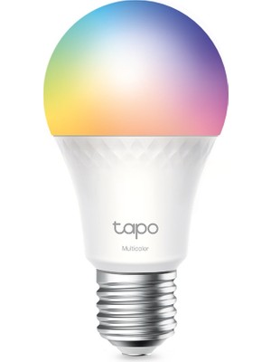 TP-LINK Tapo L535E, Matter Wi-Fi LED Akıllı Ampul, Çok Renkli,  8,6W, Enerji Izleme, Apple Homekits, Amazon Alexa ve Google Home ile Çalışır, Renk Değiştirilebilir, Hub Gerekmez