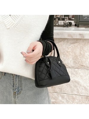 Kensen Shop Kahverengi-2 Tarzı 2022 Kadınlar Için Yeni Küçük Messenger Çanta Trend Lingge Nakış Kamera Kadın Omuz Çantası Moda Zincir Bayanlar Crossbody Çanta (Yurt Dışından)