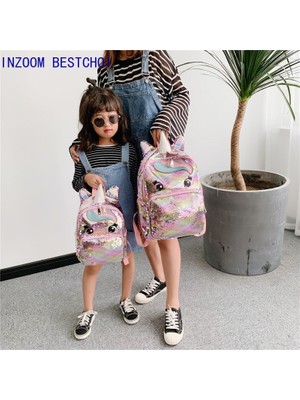 Kensen Shop K Tarzı Unicorn Sequldren Sırt Çantası Çocuklar Genç Kızlar Için Okul Çantaları Sırt Çantası Karikatür Sevimli Sırt Çantaları Büyük Mochila Infantil (Yurt Dışından)