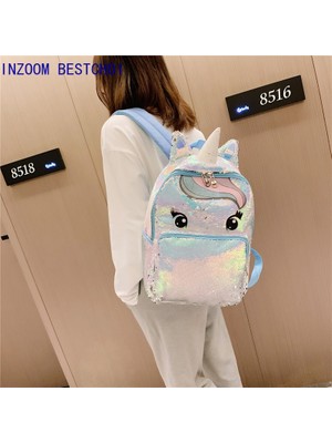 Kensen Shop K Tarzı Unicorn Sequldren Sırt Çantası Çocuklar Genç Kızlar Için Okul Çantaları Sırt Çantası Karikatür Sevimli Sırt Çantaları Büyük Mochila Infantil (Yurt Dışından)