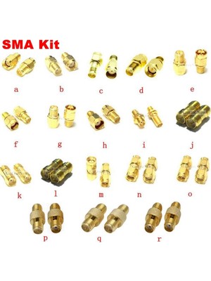 Xiyu Shop D Tarzı Ma Sma Erkek Dişi Düz Konnektör Rpsma Rp-Sma Erkek Adaptör Rf Wıfı Gps 4g Gsm Anteni (Yurt Dışından)