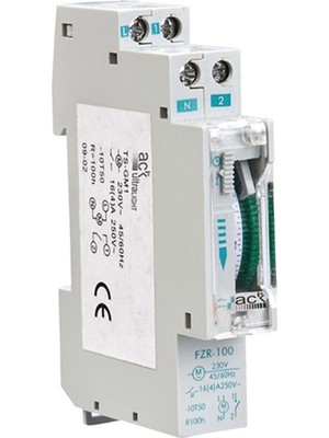 Ack W Otomat Tıpı Mekanık Zaman Saatı 16A-250W