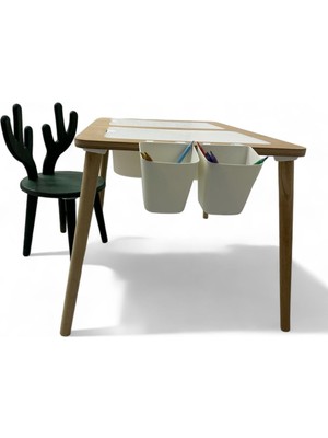 Kumaşsız Aktivite Masa Sandalye Seti