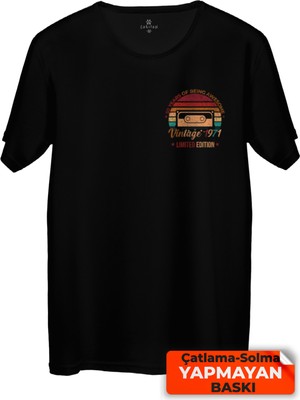 Çakılap Retro Baskılı Tişört  (Rgl-Rtr)