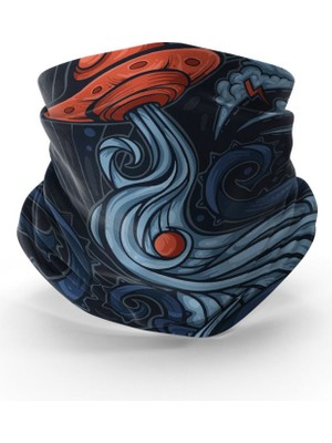 Vwear Motorcu Buff Maske Outdoor Boyunluk Unisex Bandana Baf Bandana Saç Bandı Kamp Asesuar