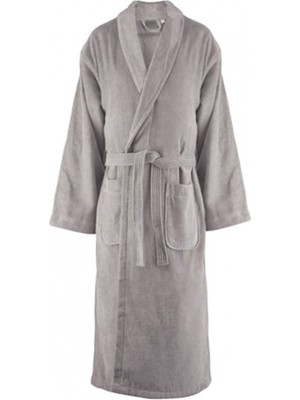 Textile Colors Bornoz Kadıfe Şalyaka Kum Kahvesi S/m Beden Pamuk