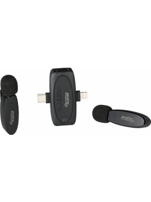 Pdx V6 Ikili Kablosuz Multi Yaka Mikrofonu