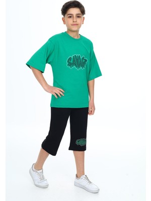 Angelos Girls Erkek Çocuk Kaprili Alt-Üst Takım LX7111