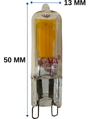 Cata CT-4221 5W 6400K (Beyaz) G9 Duylu Kapsül LED Ampul (2 Adet)