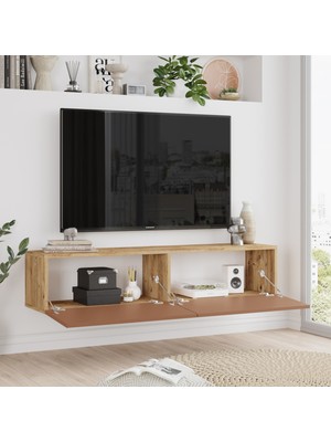 L'occi Concept Delphin Tv Ünitesi 140CM DLP10-AK Çam-Kiremit