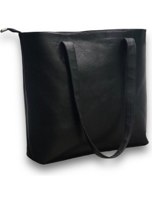 Sir Cliffson  Deri El & Omuz Çantası Shopping Bag