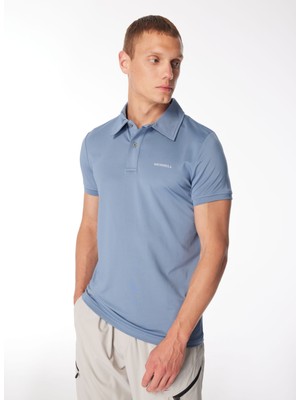 Merrell Pace Erkek Mavi Polo Tişört